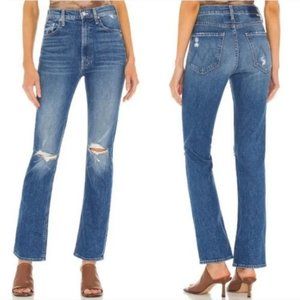 MOTHER High Waisted Rider Skimp Playing With Scissors Size 26